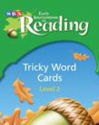 Carte Early Interventions in Reading Level 1, Tricky Word Cards Mcgraw-Hill Education