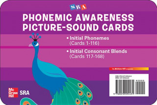 Книга Phonemic Awareness PreK-K, Picture/Sound Cards Mcgraw-Hill Education