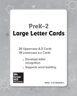 Könyv Reading Little Wonders Custom Grades K - 2 Large Letter Cards Mcgraw-Hill Education