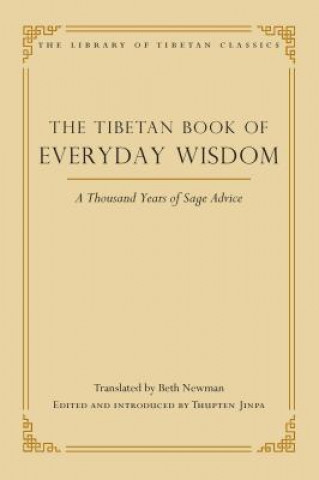 Book Tibetan Book of Everyday Wisdom Thupten Jinpa