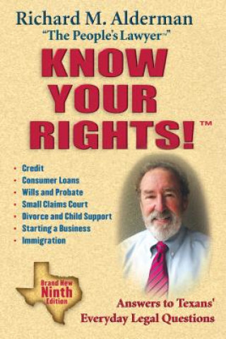 Kniha Know Your Rights! Richard M. Alderman