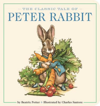 Könyv Peter Rabbit Oversized Padded Board Book Charles Santore