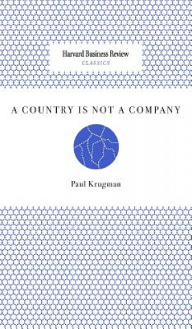 Kniha A Country Is Not a Company Paul Krugman