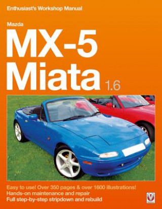 Könyv Mazda MX-5 Miata 1.6 Enthusiast's Workshop Manual Rod Grainger
