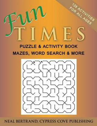 Carte Fun Times Puzzle and Activity Book Cypress Cove Publishing