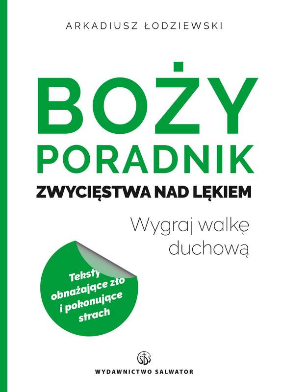 Book Boży poradnik zwycięstwa nad lękiem Łodziewski Arkadiusz
