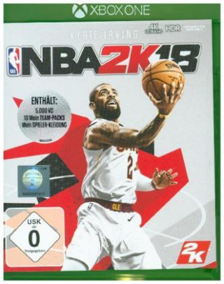 Wideo NBA 2K18, 1 Xbox One-Blu-ray Disc 