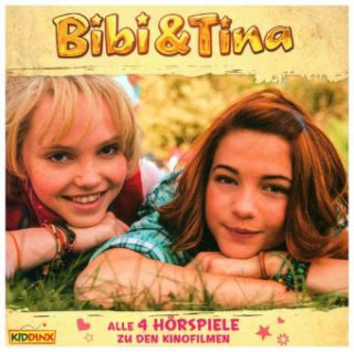Audio Bibi & Tina - Die Kinofilm-Fanbox, 4 Audio-CDs 