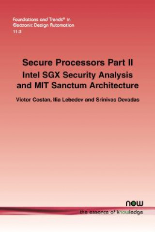 Kniha Secure Processors Part II Victor Costan