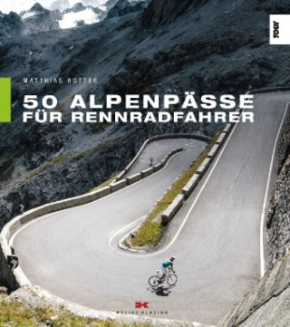 Carte 50 Alpenpässe für Rennradfahrer Matthias Rotter