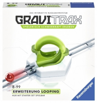 Hra/Hračka Ravensburger GraviTrax Erweiterung Looping - Ideales Zubehör für spektakuläre Kugelbahnen, Konstruktionsspielzeug für Kinder ab 8 Jahren 