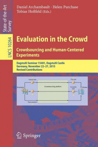 Knjiga Evaluation in the Crowd. Crowdsourcing and Human-Centered Experiments Daniel Archambault