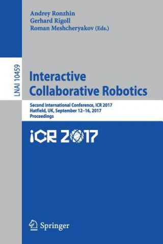 Livre Interactive Collaborative Robotics Andrey Ronzhin