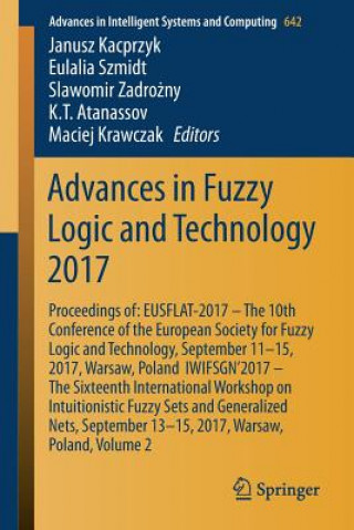 Knjiga Advances in Fuzzy Logic and Technology 2017 K. T. Atanassov