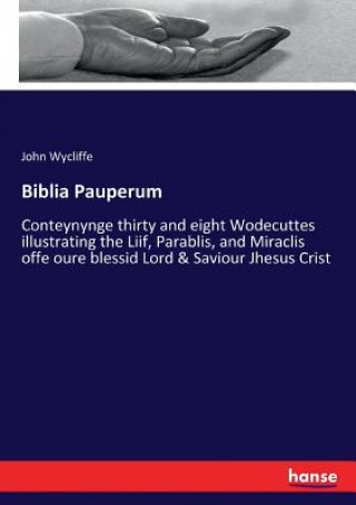 Book Biblia Pauperum John Wycliffe