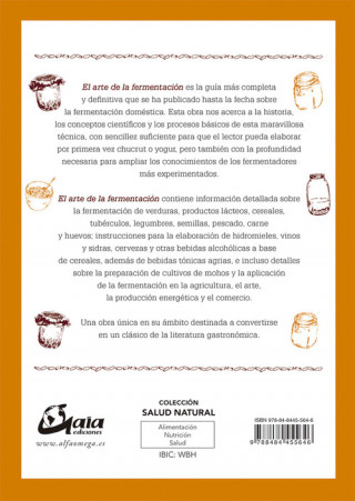 Книга El arte de la fermentacion SANDOR ELLIX KATZ