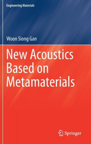 Book New Acoustics Based on Metamaterials Woon Siong Gan