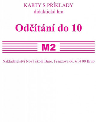 Tiskovina Sada kartiček M2 - odčítání do 10 Zdena Rosecká