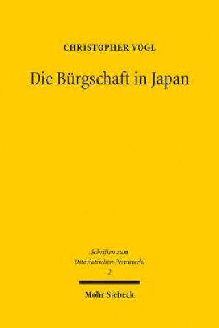 Könyv Die Burgschaft in Japan Christopher Vogl