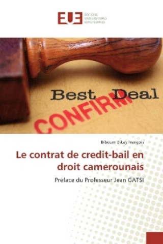 Kniha Le contrat de credit-bail en droit camerounais Biboum Bikay François