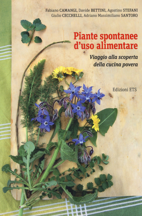 Książka Piante spontanee ed uso alimentare Davide Bettini