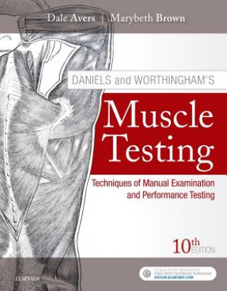Książka Daniels and Worthingham's Muscle Testing Dale Avers