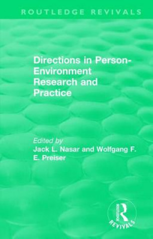 Kniha Directions in Person-Environment Research and Practice (Routledge Revivals) 