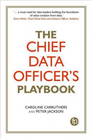 Kniha Chief Data Officer's Playbook CAROLINE CARRUTHERS