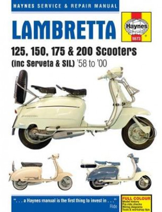 Könyv Lambretta Scooters (58 - 00) Phil Mather