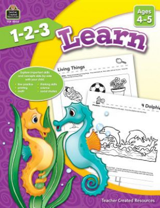 Könyv 1-2-3 Learn Ages 4-5 Mara Guckian