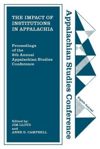 Kniha Impact of Institutions in Appalachia Jim Lloyd