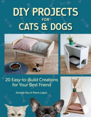 Kniha DIY Projects for Cats and Dogs Armelle Rau