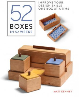 Könyv 52 Boxes in 52 Weeks: Improve Your Design Skills One Box at a Time Matt Kenney