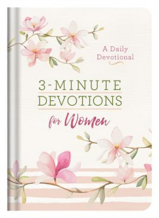 Book 3-Minute Devotions for Women: A Daily Devotional Compiled By Barbour Staff