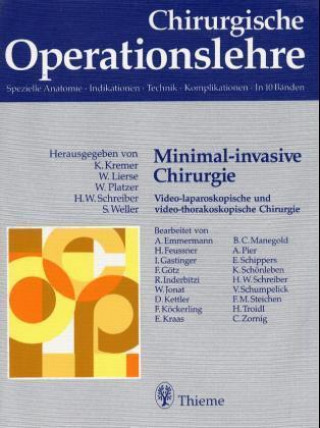 Kniha Minimal-invasive Chirurgie Karl Kremer