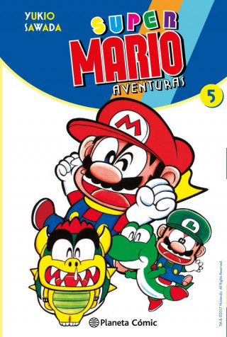 Książka Super Mario 5 Yukio Sawada