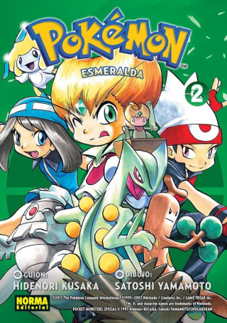 Książka POKEMON N 16 ESMERALDA N 02 YAMAMOTO KUSAKA