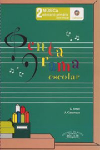 Könyv Pentagrama Escolar Música 2 CAT C AMAT