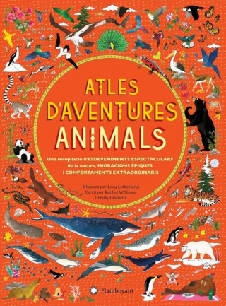 Kniha Atles d'aventures animals Emily Hawkins