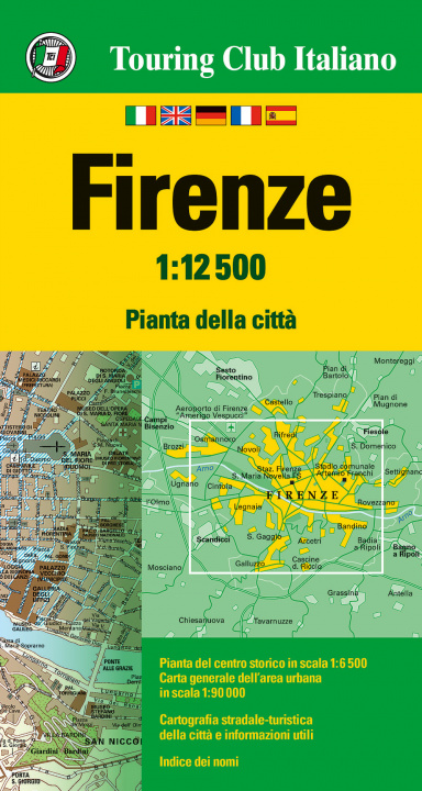 Nyomtatványok Firenze 1:12.500 