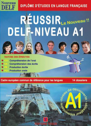 Книга Réussir le Delf A1 + Corrigés + CD 