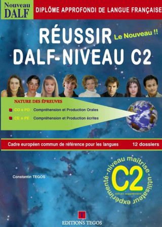 Книга Réussir le Dalf C2 + Corrigés + 4 CD CONSTANTIN TEGOS