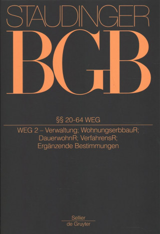 Knjiga BGB §§ 20-64 (Wohnungseigentumsgesetz 2) Florian Jacoby