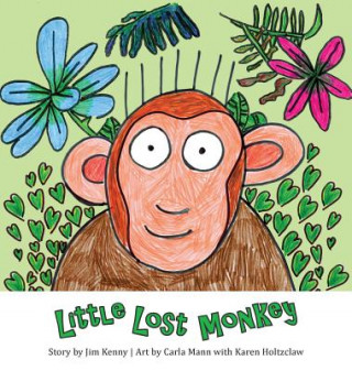 Kniha Little Lost Monkey Jim Kenny