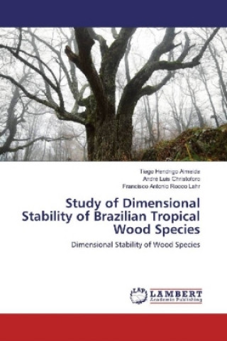Kniha Study of Dimensional Stability of Brazilian Tropical Wood Species Tiago Hendrigo Almeida