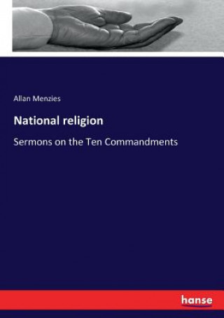 Kniha National religion Allan Menzies