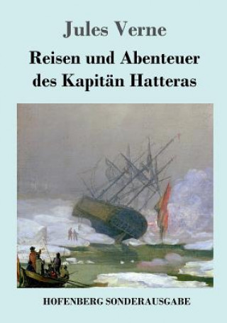 Carte Reisen und Abenteuer des Kapitan Hatteras Jules Verne
