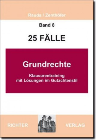 Książka Rauda, C: 25 Fälle - Band 8 - Grundrechte Christian Rauda