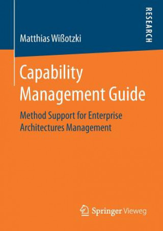 Knjiga Capability Management Guide Matthias Wißotzki