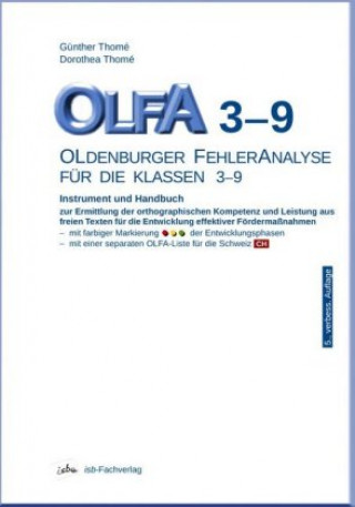 Carte OLFA 3-9: Oldenburger Fehleranalyse für die Klassen 3-9 Günther Thomé